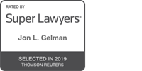 Jon L. Gelman Listed as a  Super Lawyer